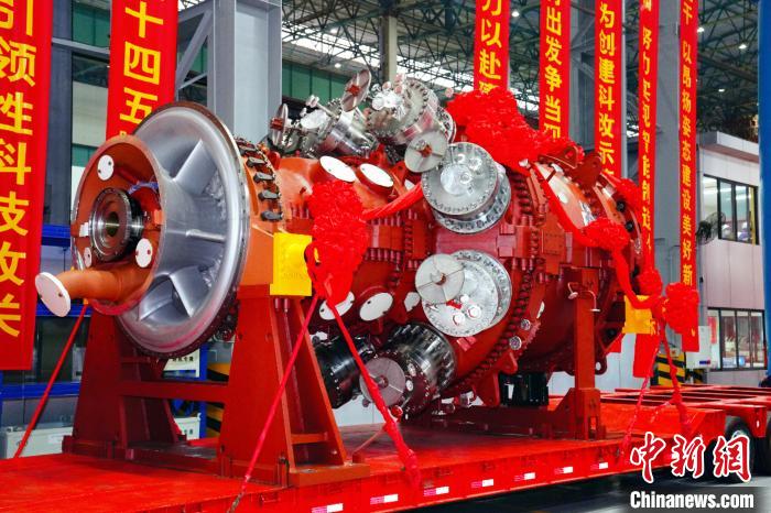 F級50MW重型燃機(jī)?！|方汽輪機(jī)有限公司供圖